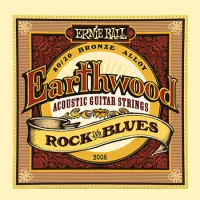 Ernie Ball 2008 струны для акуст.гитары 80/20 Earthwood Rock&Blues (10-13-17-30-42-52)