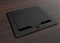 Crestron FT2-700-ELEC-PTL-B, система управления кабелями серии FT2, размер 700, электрический, сквозная крышка, цвет черный