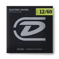 Dunlop den1260 electric nickel performance+  струны для электрогитары никель 12-60