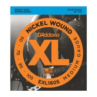 D'addario EXL160S - струны для 4 струнной бас-гитары ( 50 - 105 ) никель