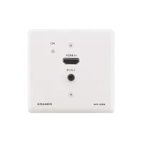 Kramer WP-306/EU(W)-86- Натенная панель-передатчик сигналов HDMI и ИК по витой паре
