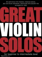 MusicSales AM989868 - GREAT VIOLIN SOLOS VLN BOOK
