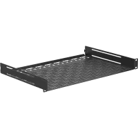 Caymon IS120/B Полка перфорированная для рэкового шкафа 19''. Монтажная высота 1U. Полезная глубина 300 мм.