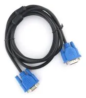 VGA-1.8M, 15M/15M, тройн.экран, феррит.кольца, пакет- Кабель