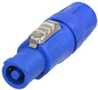 Neutrik NAC3FCA-D кабельный разъем PowerCon, штекер, входной (синий), 20A/250В