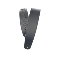 PLANET WAVES 25SL00-DX ремень, мягкая кожа ,прошитый ,черный.