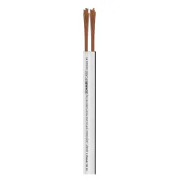 420-0075-WS SC-Nyfaz Кабель акустический плоский, 100м, белый, Sommer Cable