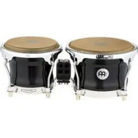 Meinl ffb400bk  бонго из плексигласа fibercraft series, кожанные мембраны