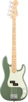 FENDER AM PRO P BASS MN ATO бас-гитара American Pro Precision Bass, цвет антик олив, кленовая накладка грифа