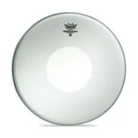 REMO CS-0116-10- CONTROLLED SOUND COATED 16' BLACK DOT однослойный матовый пластик для тома с усиленным центром