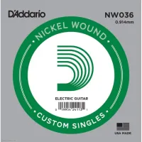 D'ADDARIO NW036 - Струна одиночная для электрогитары