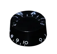 KB-110 Ручка потенциометра, черная, метрическая, Hosco