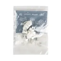 Dunlop 9011r plastic fingerpick white 12pack  когти, средние, белые, 12 шт.