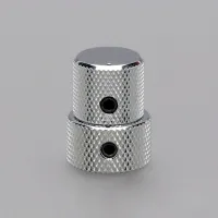 VK15T/18T-C Ручка потенциометра двойная, хром, Gotoh