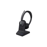 WH64 Hybrid Dual UC, Беспроводная, HD звук, 160м DECT, Шумоподав, USB-адаптер