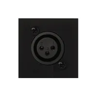 Audac CP45XLFS/B- Модуль настенной панели с разъемом XLR (розетка) – Phoenix, черный