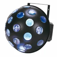 ADJ LED Quest  светодиодный прибор с 19 линзами, вращающиеся RGB лучи с широким углом раскрытия, мощ