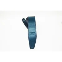 FL66002L11 Leather 11 Ремень для гитары, кожаный, синий, Fidel