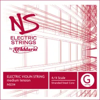 Струна G для электроскрипки D'Addario NS314
