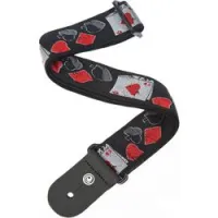 Planet waves 50d01  гитарный ремень 50мм hold`em , нейлон, leather ends