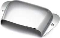 FENDER BRIDGE COVER CHROME P BASS KANBAN крышка для бриджа бас-гитар типа Precision bass, хром
