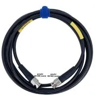 12G SDI BNC-BNC (mob) (black) 0,3 метра мобильный/сценический кабель (черный) GS-PRO