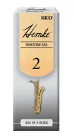 RHKP5BSX200 Hemke Трости для саксофона баритон, размер 2.0, 5шт, Rico