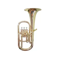 Artist AH-1300L Альт Eb, раструб желтая медь 193 мм, покрытие лак, кейс ABS