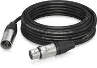 Behringer GMC-1000 микрофонный кабель XLR female—XLR male, 10.0 м, 2 x 0.22 mm², диаметр 6 мм, черны