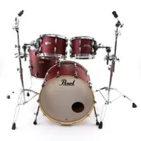 Pearl sts924xsp/ c847  ударная установка из 4-х барабанов, цвет scarlet ash, без стоек, (2 короб