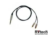 BESPECO RCZ300 Кабель готовый инструментальный, серия "EAGLE", JACK stereo - 2 x JACK mono, 3м