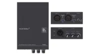 Микшер Kramer Electronics 102XL звуковых балансных моносигналов, отношение сигнал/шум 91,5 дБ (линейные входы) и 62,5 дБ (микрофонные входы), >100 кГц.