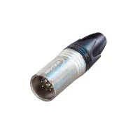 Neutrik NC7MXX- 
			Кабельный разъем XLR 7-pin (вилка), на кабель диаметром 3,5–8,0 мм, под пайку