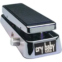Dunlop 535Q(С)  Crybaby педаль "вау-вау" 6 реж., Q-control, бустер 25дБ, хром