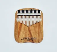 KMM-3 Мбира Hermes Калимба, 17 язычков, массив дуба, Мозеръ