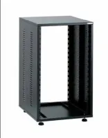 EUROMET EU/R-26PA  (б/у) 01240 Рэковый шкаф с дверью из оргстекла и задней стенкой, 26U, глубина 400
