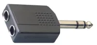 STAGG AC-PMS2PFH - Переходник (адаптер).Разъемы: 2 стерео джек (мама) – 1 стерео джек (папа).В блистерной оболочке 2 шт. (1 штука)