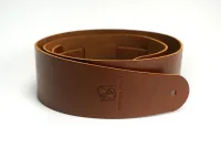 MB6061-116 Ремень для гитары, кожаный, коньяк, Mamba straps