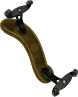 0 violin shoulder rest Viva Flex 80FST6 - 1/8-1/4 violin shoulder rest with comfortable transparent shoulder support, with foldable black forks and swivel end members. Yellow