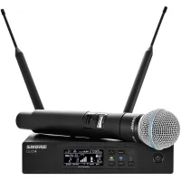SHURE QLXD24E/B58 K51 606 - 670 MHz вокальная радиосистема с ручным передатчиком BETA58