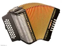 HOHNER Corona II FBbEb Mexico - Аккордеон диатонический