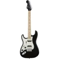 FENDER SQUIER Squier Contemporary Stratocaster HH Left-Handed, Maple Fingerboard, Black Metallic - Электрогитара