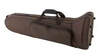 GEWA Trombone Case Compact Brown легкий кофр-рюкзак для бас-тромбона, плечевой ремень, коричневый