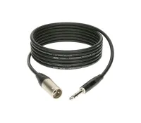 KLOTZ M1MS1K0300 Кабель микрофонный XLR Male - Jack 6,3 Стерео 3 м