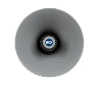 RCF HD 310T (13130001) Всепогодный рупорный громкоговоритель. Номинальная/максимальная мощность 30/45 Вт, входное напряжение 70 - 100 В, диапазон частот 240 - 10000 Гц, максимальный уровень звукового давления: 108 дБ (1 Вт /1 m); 123 дБ (30 Вт/1м). Габари