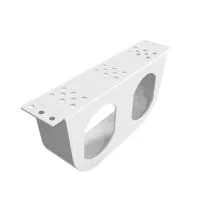 FORMING FUNCTION 9001000201- Крепление для установки 2 розеток серии Powerdot MINI под столешницей или сидением кресла, белое