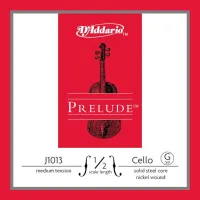 J1013-1/2M Prelude Отдельная струна G/Соль для виолончели размером 1/2, среднее натяжение, D'Addario