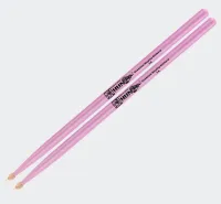 1010100201021 Colored Series 5A PINK Барабанные палочки, орех гикори, розовые, HUN