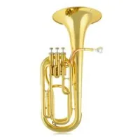 Gebr. stolze bt-100g  тенор bb, латунь, 3 помпы из нерж. стали, 12,8мм/ 255 мм, золотой лак