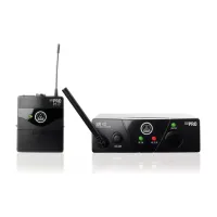 AKG WMS40 Mini Instrumental Set инструментальная радиосистема BD US25D с приёмником SR40 Mini и портативным передатчиком PT40 Mini, в комплекте гитарный шнур MKG L